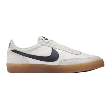 Nike - Sneaker für Damen, Leder, Flach (Weiß/Grau/Gummi Rosa)