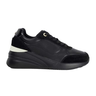 Dune London - "Elatie Hidden" Sneaker für Damen, Leder (Schwarz)