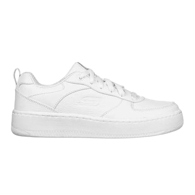 Skechers - "Sport Court 92 Illustrious" Sneaker für Damen, Leder (Weiß)