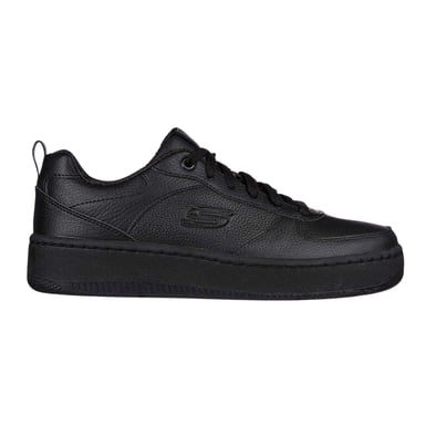 Skechers - "Sport Court 92 Illustrious" Sneaker für Damen, Leder (Schwarz)