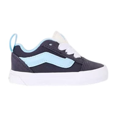 Vans - "Knu Skool" Retro Sneaker für Kleinkind, niedrig geschnitten (Grau/Blau)