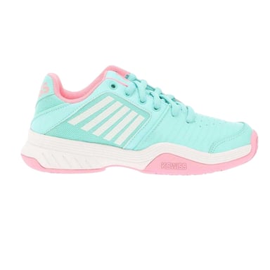 K-Swiss - "Court Express Omni" Stripes Tennisschuhe für Mädchen (Blau)