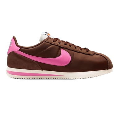 Nike - "Cortez" Sneaker für Damen, Wildleder (Braun/Pink)