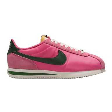 Nike - "Cortez" Sneaker für Damen, Wildleder (Pink/Grün)