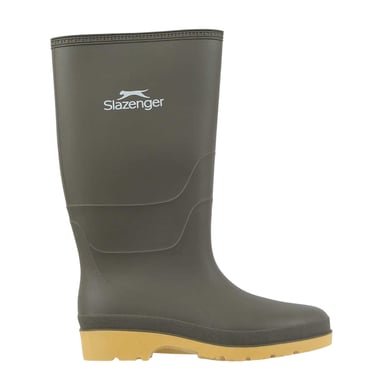 Slazenger - Logo Gummistiefel für Damen, Wasserfest (Grün)