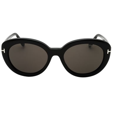 Tom Ford Sonnenbrille In Glänzendem Schwarz