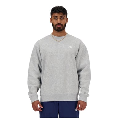 New Balance - Sweatshirt für Herren, Rundhalsausschnitt, Regulär (Grau)