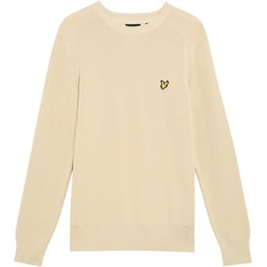 Lyle & Scott - Pullover für Herren, gerippt, Raglanärmel (Grau-Taupe)