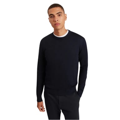 Ted Baker - Pullover für Herren, Merinowolle, Langärmlig (Marine)