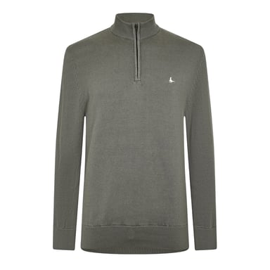 Jack Wills - Pullover für Herren, Weiter Stehkragen (Schiefer)