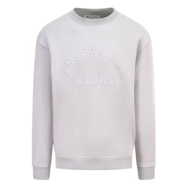 Blank Essentials - Sweatshirt für Herren/Damen Unisex (Grau)