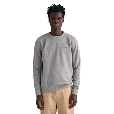 Gant - Sweatshirt für Herren, Rundhalsausschnitt (Grau)