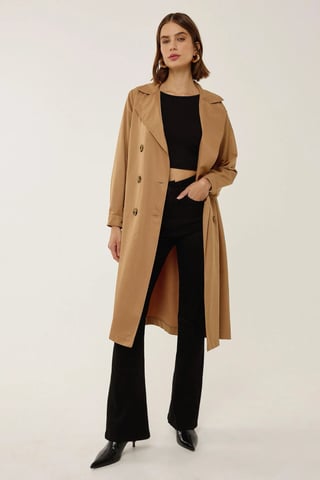 Doppelreihiger Gürtelt trenchcoat