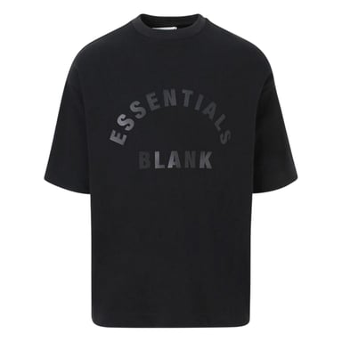 Blank Essentials - T-Shirt für Herren, Rundhalsausschnitt (Schwarz)