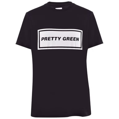 Pretty Green - "Iconic" T-Shirt für Herren (Schwarz)