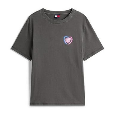Tommy Jeans - T-Shirt für Damen, Regulär (Schwarz)