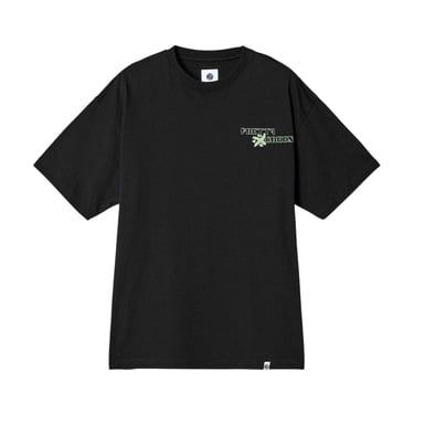Pretty Green - "Rising" T-Shirt für Herren, Rundhalsausschnitt (Schwarz)
