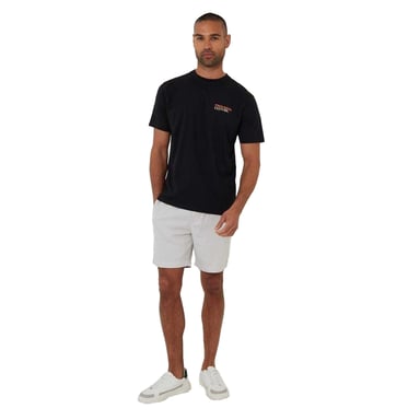 Threadbare - "Walt" T-Shirt für Herren/Damen Unisex, Regulär (Schwarz)