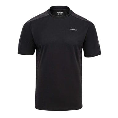 KooGa - T-Shirt für Herren, Rundhalsausschnitt (Schwarz)