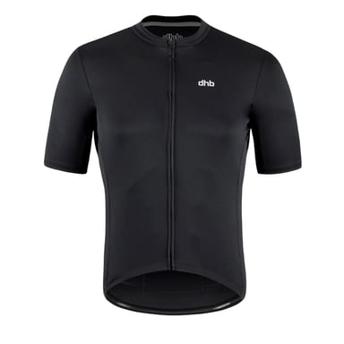 dhb - "Blok" Radfahr-Trikot für Herren (Schwarz)