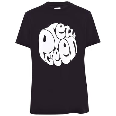 Pretty Green - T-Shirt für Herren, Rundhalsausschnitt (Schwarz)