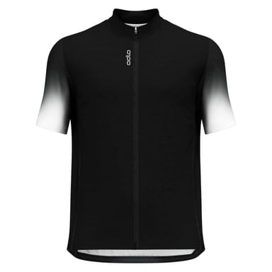 Odlo - Radfahr-Trikot für Herren, Schmal (Schwarz bedruckt)