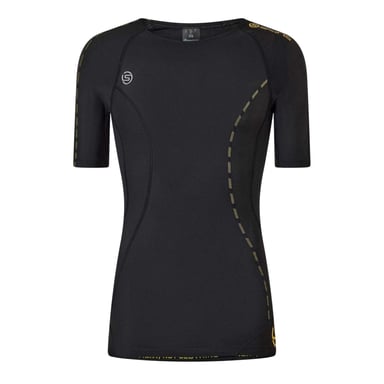 Skins - Kompressions-Shirt für Herren, kurzärmlig (Schwarz)