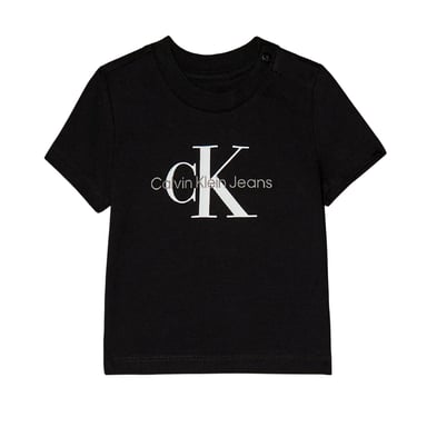 Calvin Klein - T-Shirt für Baby, Regulär (Schwarz)