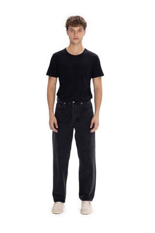 Gerade geschnittene Denim-Jeans