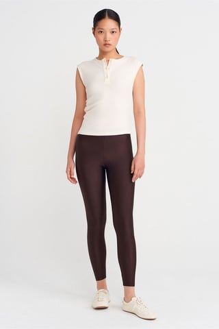 Hochtaillierte Slim Fit Leggings