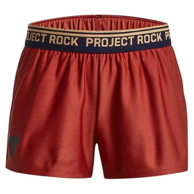 Under Armour - "Project Rock" Chino Kurze Hose für Mädchen (Rot)