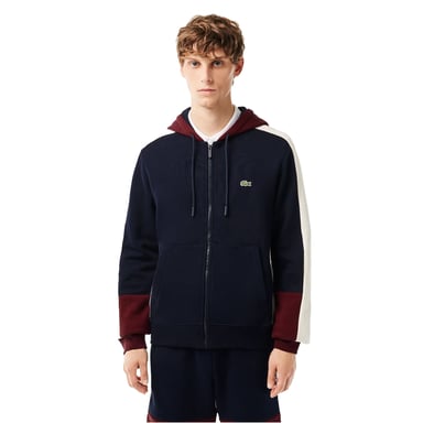 Lacoste - Hoodie mit durchgehendem Reißverschluss für Herren (Marine)
