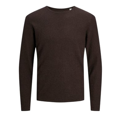Jack And Jones - Sweatshirt für Herren, Rundhalsausschnitt, Jerseyware, Regulär (Braun)