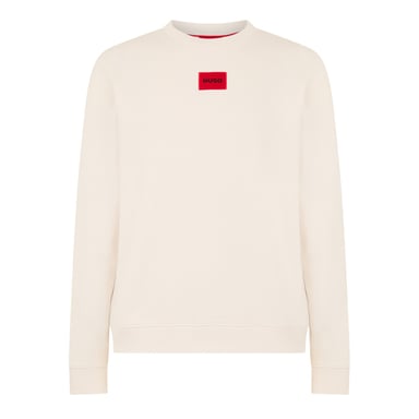 Hugo - "Diragol" Sweatshirt für Herren, Rundhalsausschnitt (Natürlich)
