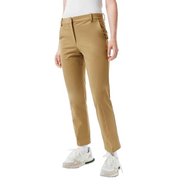 Lacoste - Chino für Damen (Hellbraun)