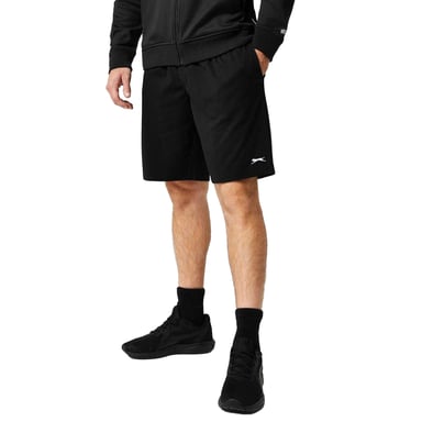 Slazenger - Jersey-Shorts für Herren , Leger (Schwarz)