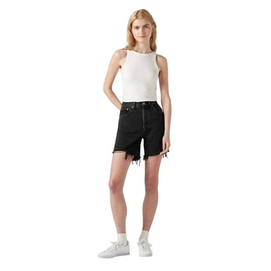 Levis - "501" Jeansshorts für Damen (Schwarz)