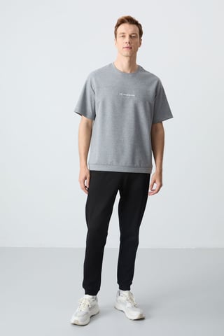 Herren Oversized T-Shirt und Hose Set