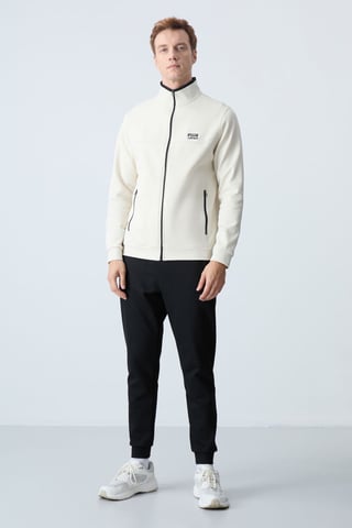 Herren Fleece Sweatshirt- und Hosen-Set