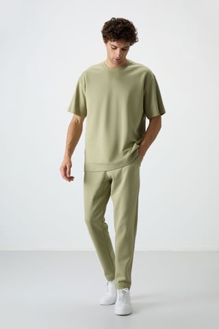 Herren Oversized T-Shirt und Hose Set