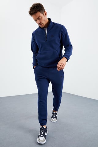 Herren-Polyester-Sweatshirt- und Hosen-Set
