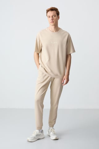 Herren Oversized T-Shirt und Hosen Set