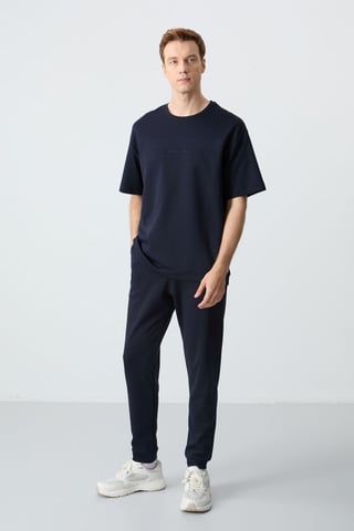 Herren Oversized T-Shirt und Hosen Set