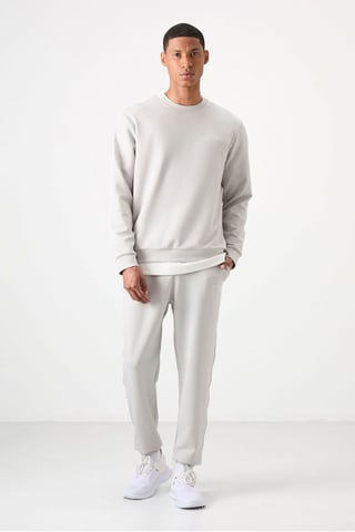 Herren Langarm-Pullover und Hose Set