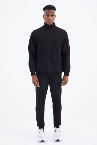 Herren Fleece Sweatshirt und Hose Set
