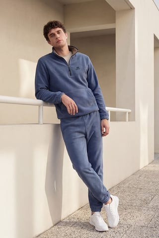 Herren Polyester Sweatshirt und Hose Set