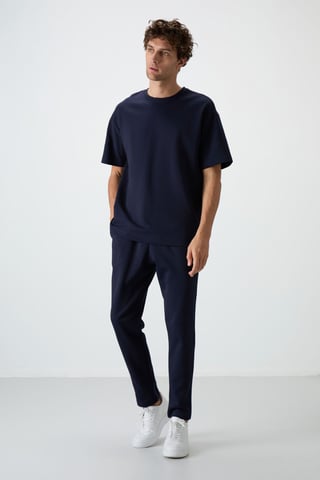 Herren Oversized T-Shirt und Hosen Set