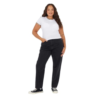 Brave Soul - T-Shirt für Damen, Plus (Weiß/Leopard)