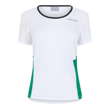 Head - T-Shirt für Damen, Technisch (Weiß/Grün)