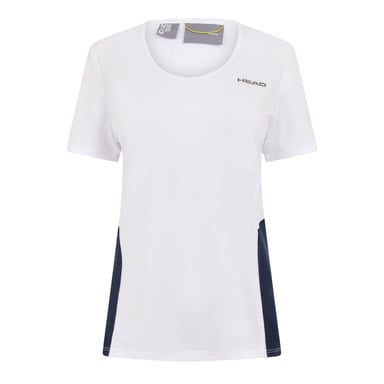 Head - T-Shirt für Damen, Technisch (Weiß/Schwarz)